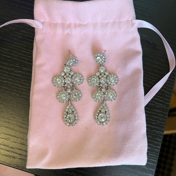 Formal Chandelier Earrings - Picture 2 of 3